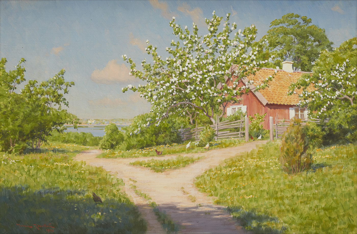 Torpstuga vid sjö 1923, Uppsala auktionskammare