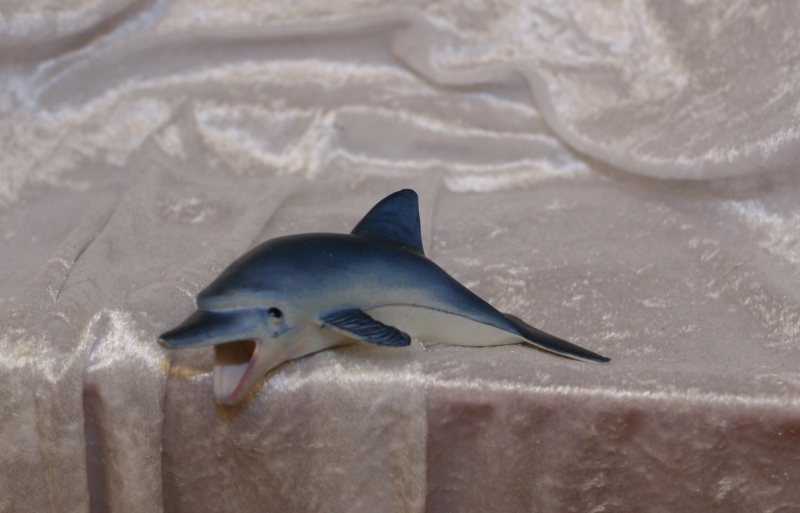 Delfin m Pip-Ljud 12 cm