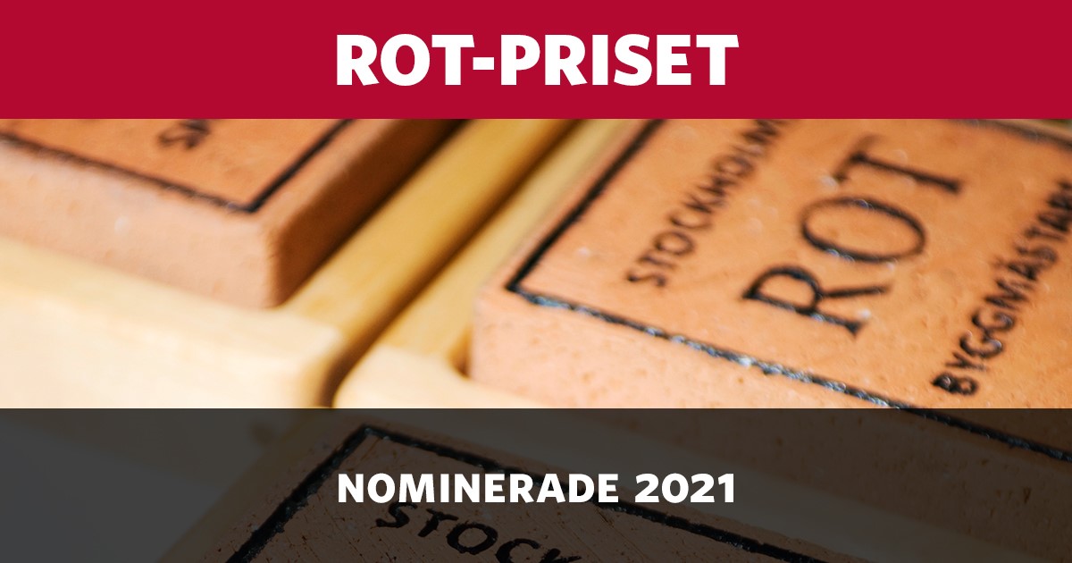 ROT-Priset 2021 - VERIFIRE bland nominerade
