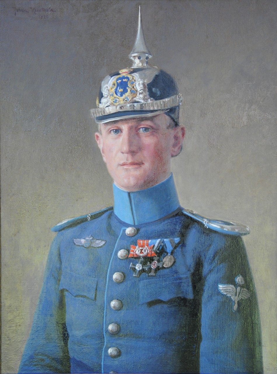 Porträtt av E Lundborg 1926, Flygvapenmuseum