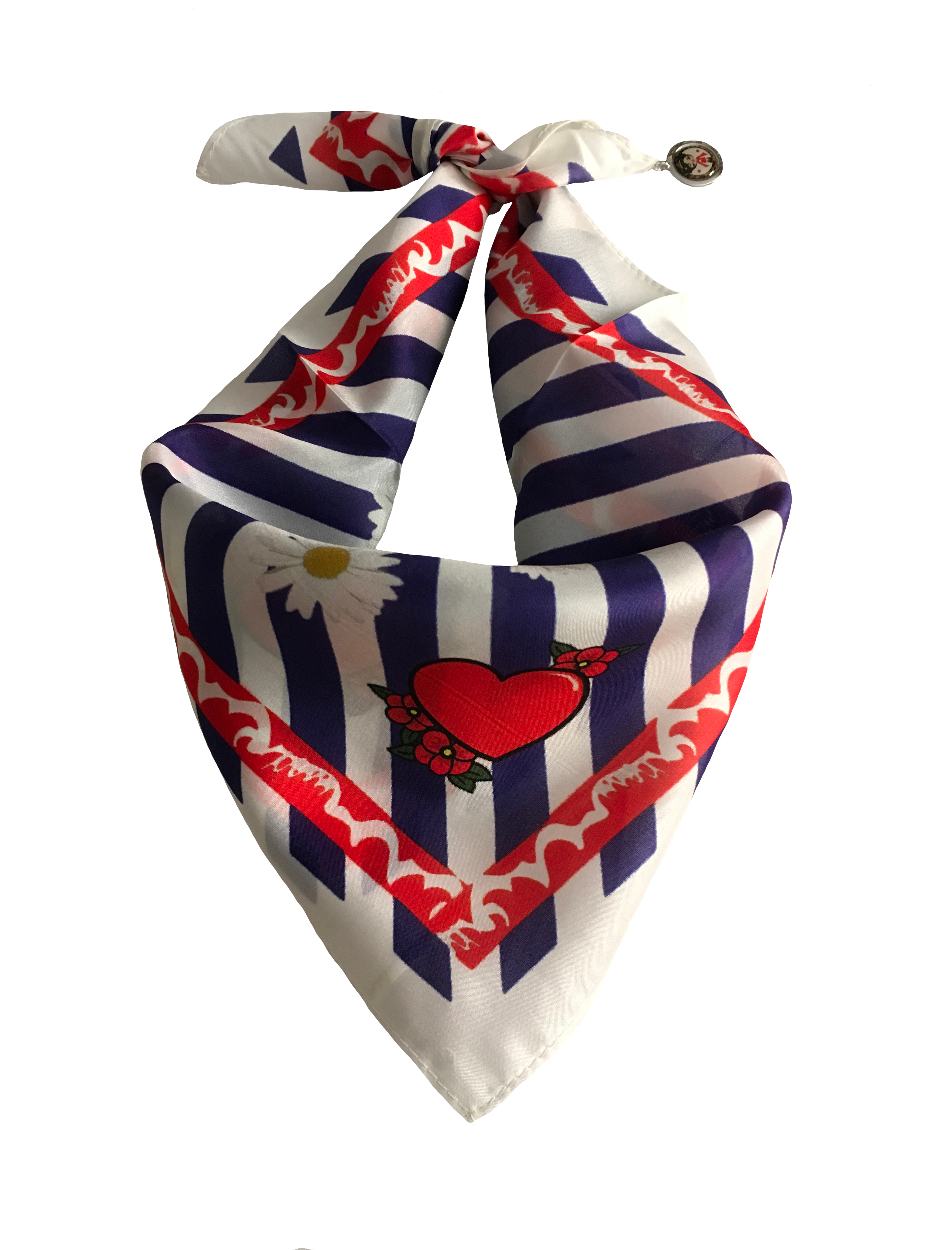 Love & Roses silk scarf