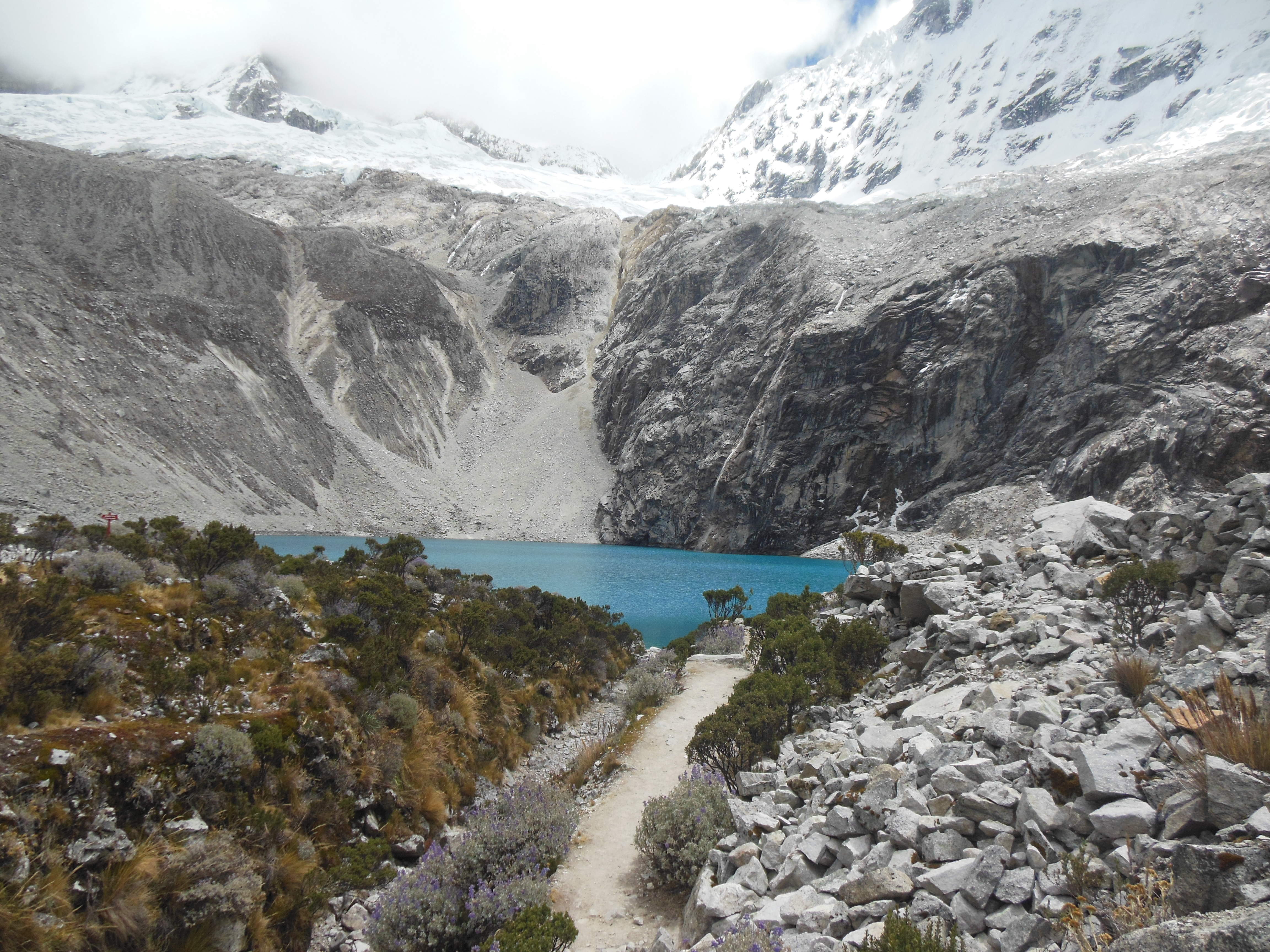 Vandra i norra Peru - Huaraz, som ett peruanskt Schweiz