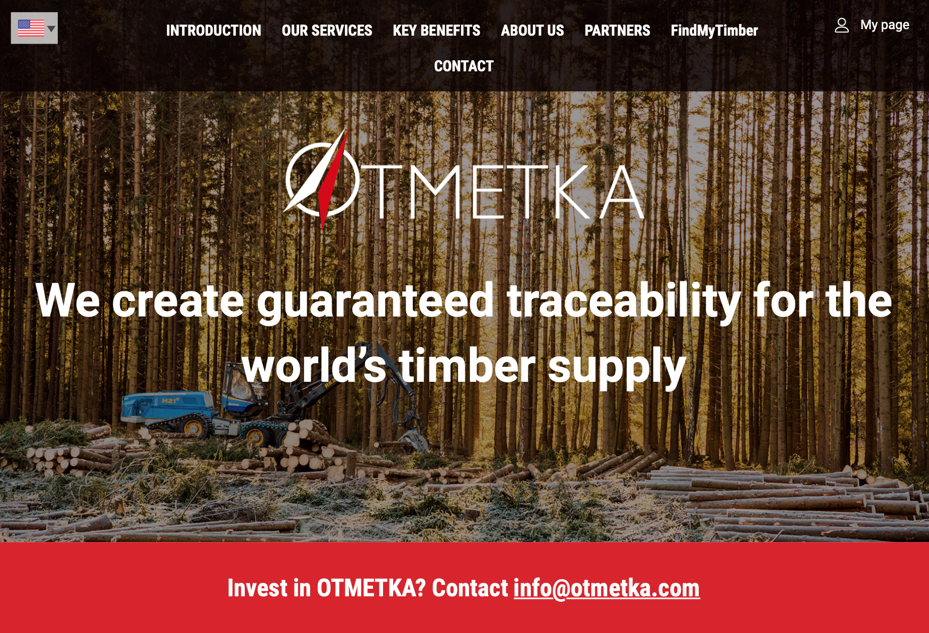 Anne Nilsson hjälpte teknikbolaget OTMETKA skapa en ny internationell webbplats.