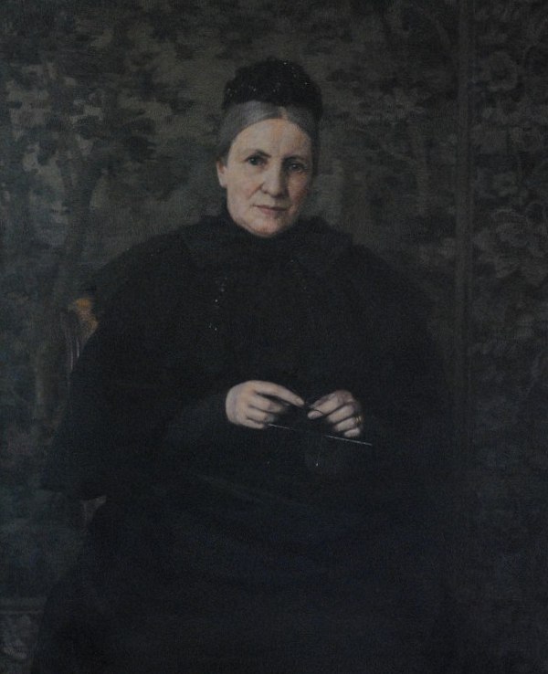 Porträtt av konstnärens mor 1895, privat ägo