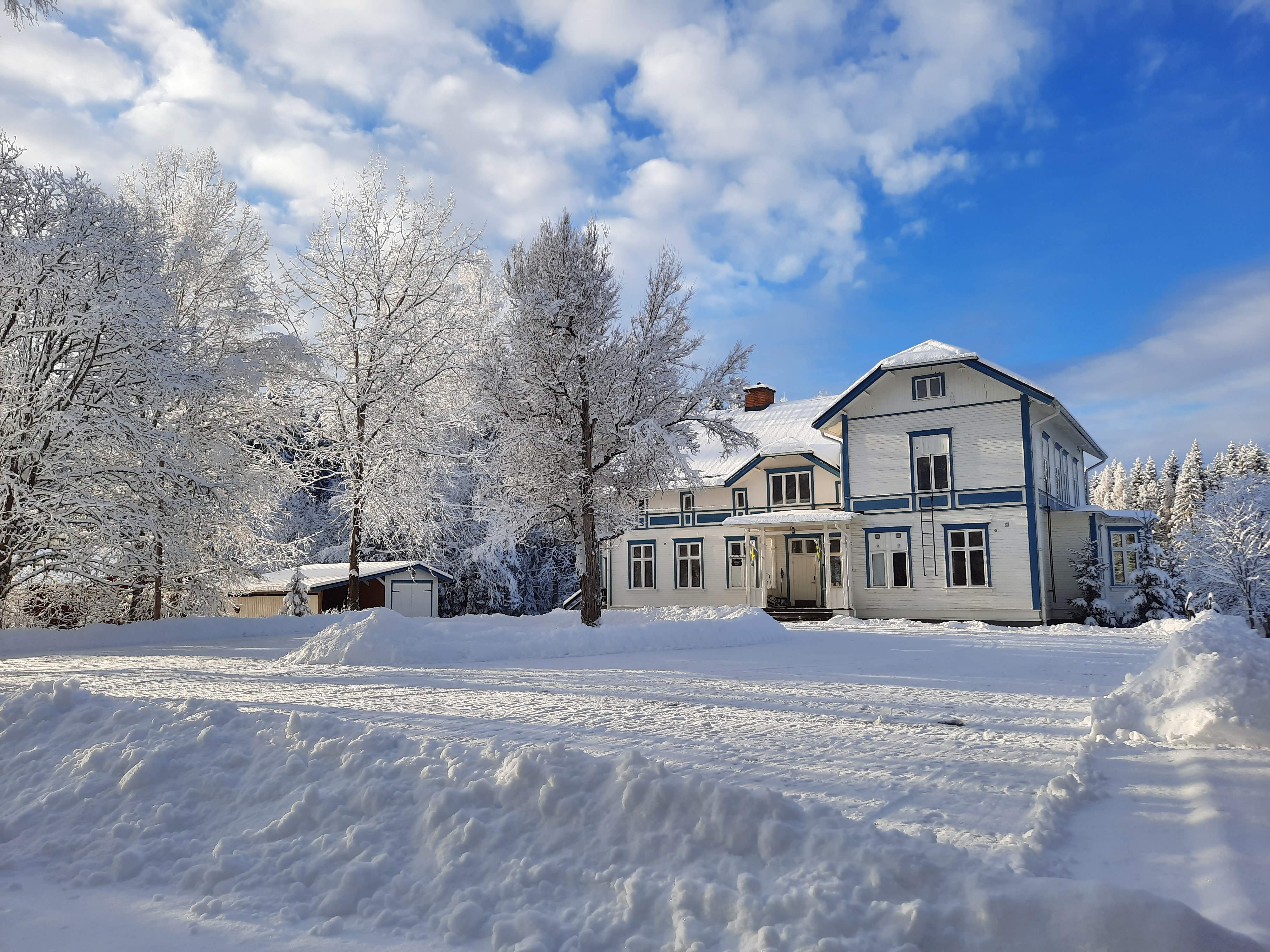 Vinter på Geijersholms Herrgård