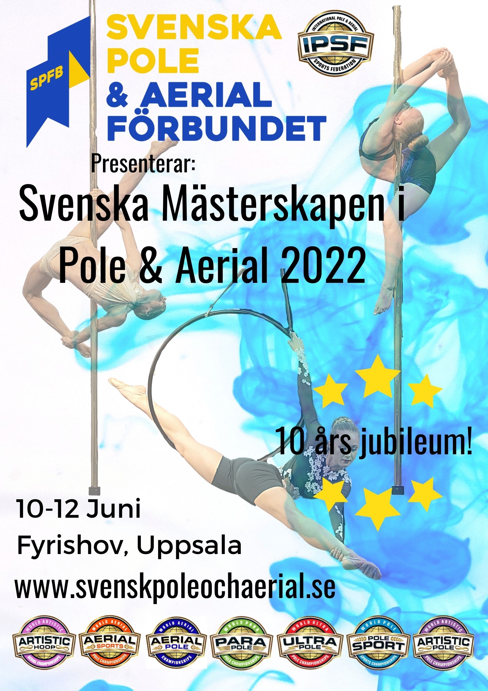 Anmälan till Pole & Aerial SM 2022!