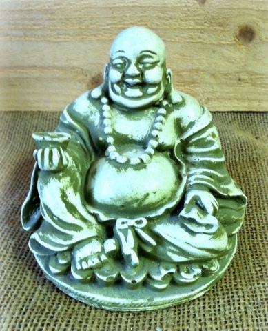 "Buddha nr. 3" Art.nr: 1323, Vikt: 1,6 kg, Höjd: 12 cm