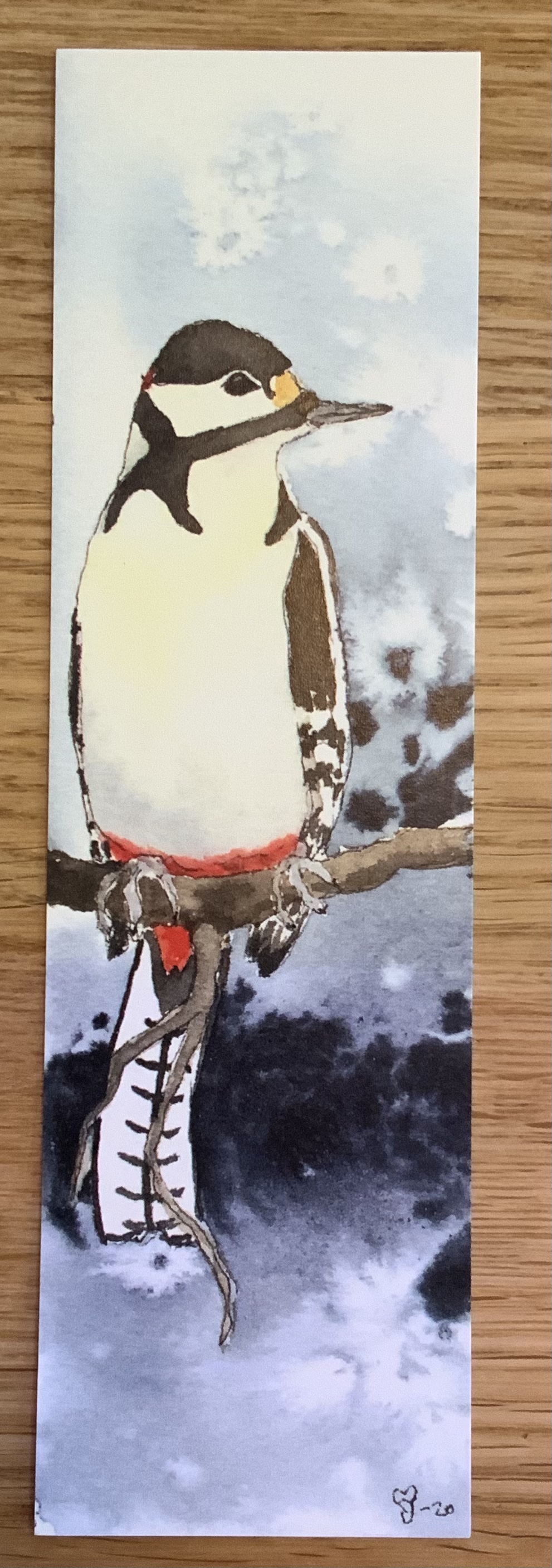 Vinterfåglar - bokmärken