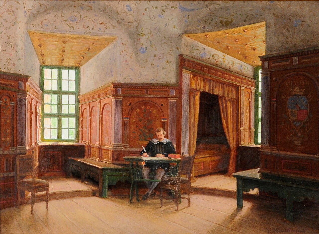 Hertig Karls kammare, Gripsholm 1879-80, Norrköpings auktionsverk