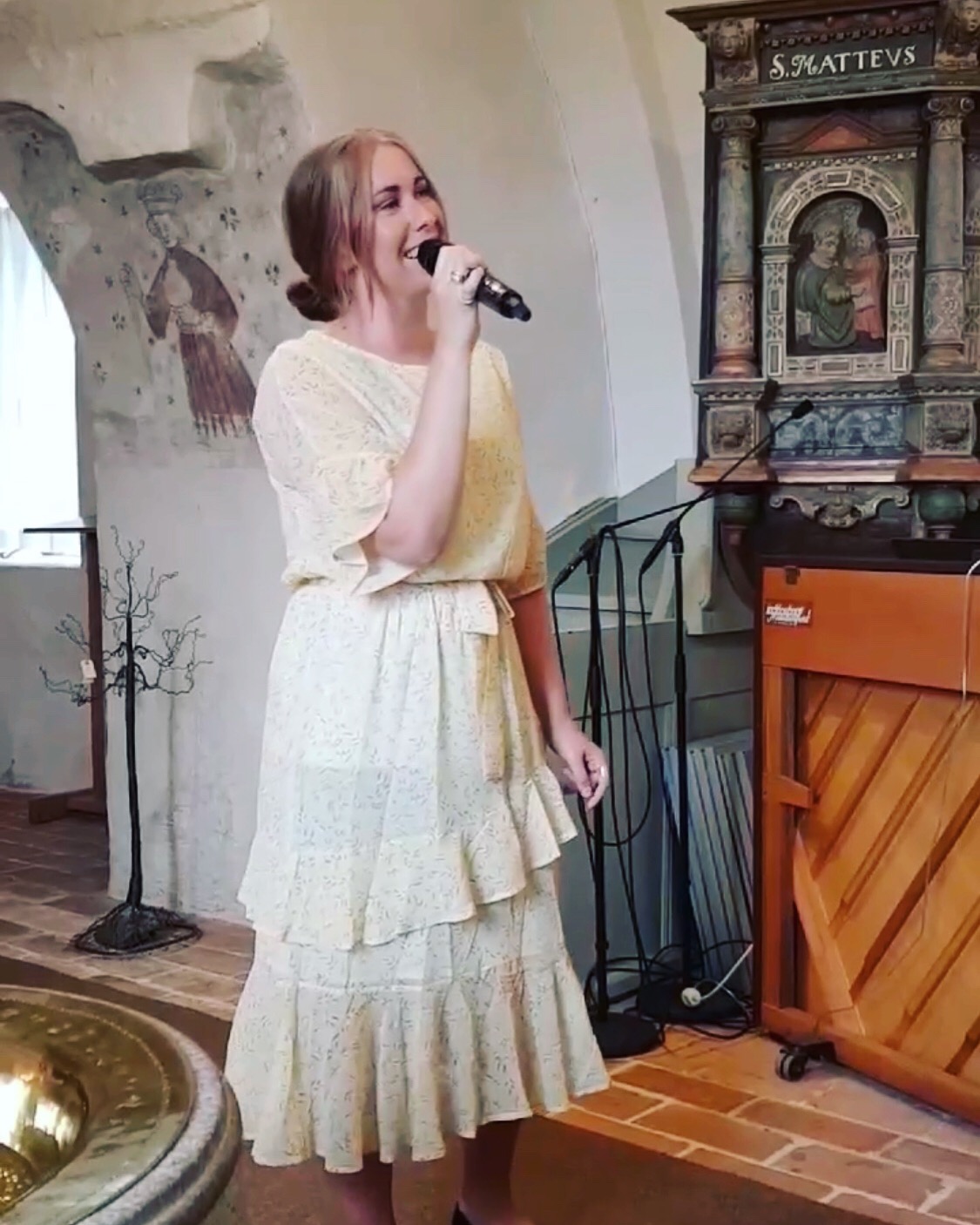 Musik i sommarkväll - Djurröds kyrka, 2019. Foto: Lisbeth Lindehagen
