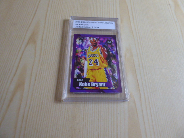 Kobe Bryant 2023-2024 Custom Cards Legends samlarbild Limited Edition 1 av 10 gjorda