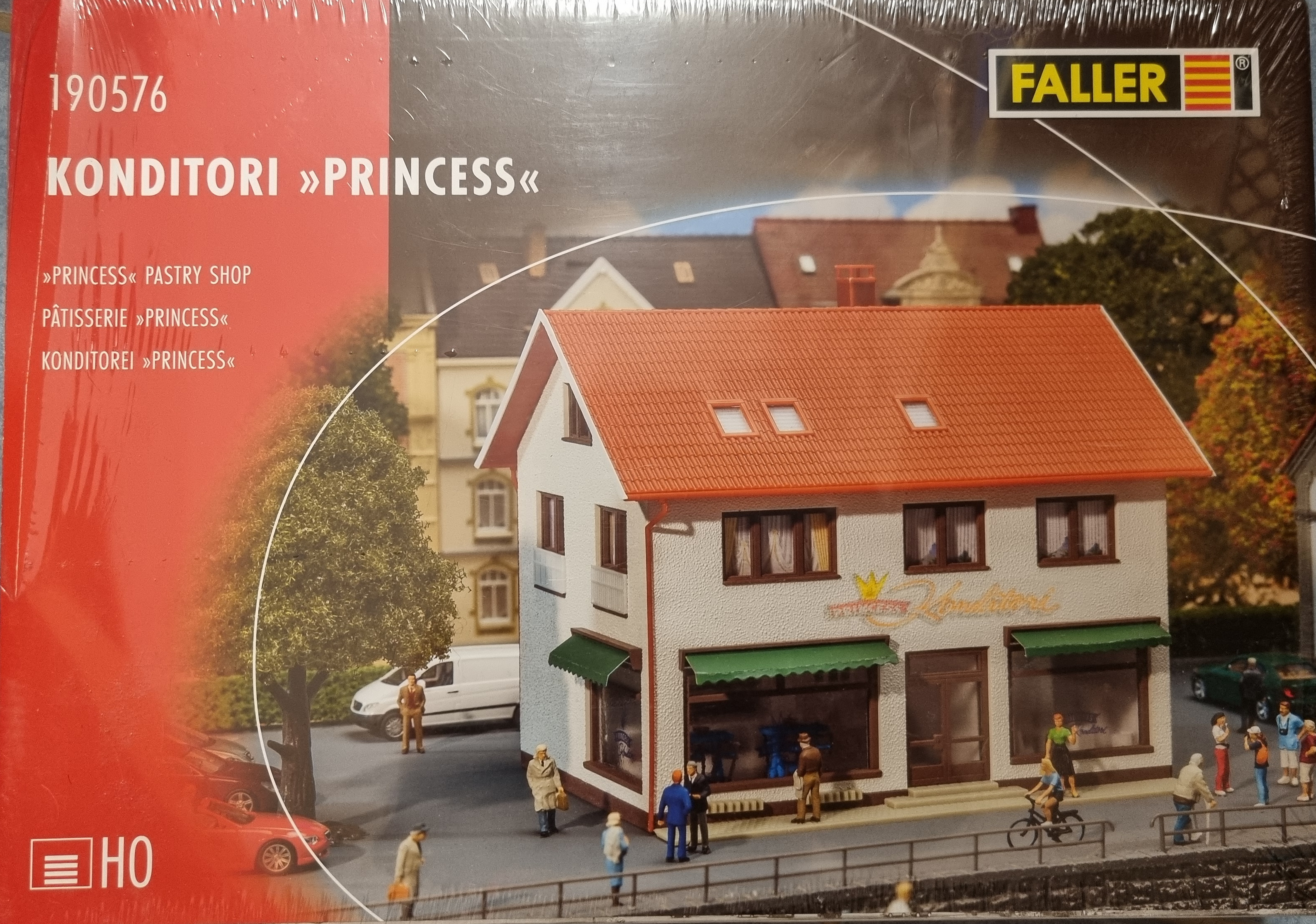 Faller 190576, Konditori Prinsess, Skala H0, H8