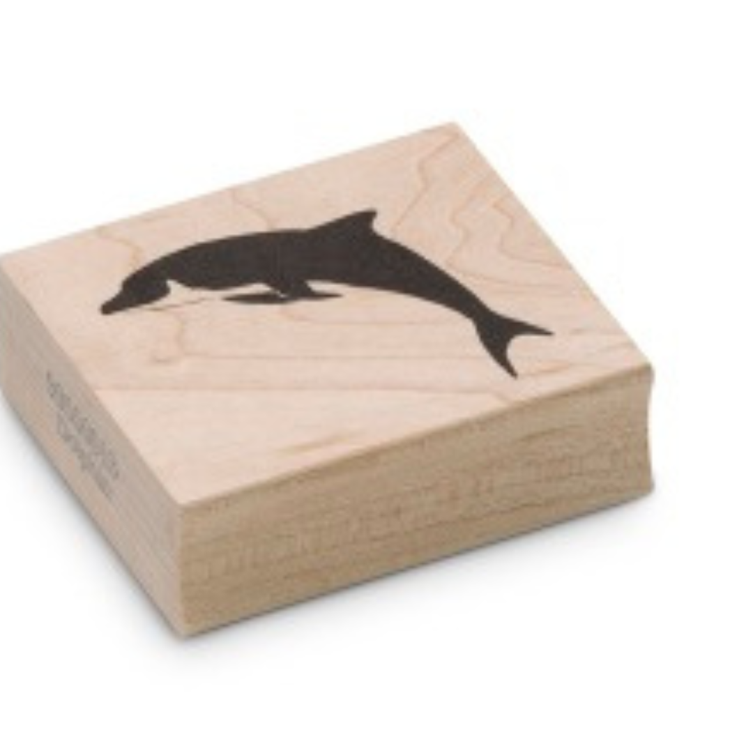Encaustic Art - Stämpel - (013) Delfin