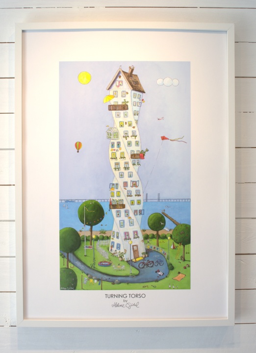 Affisch "Turning torso" 50 x 70 cm