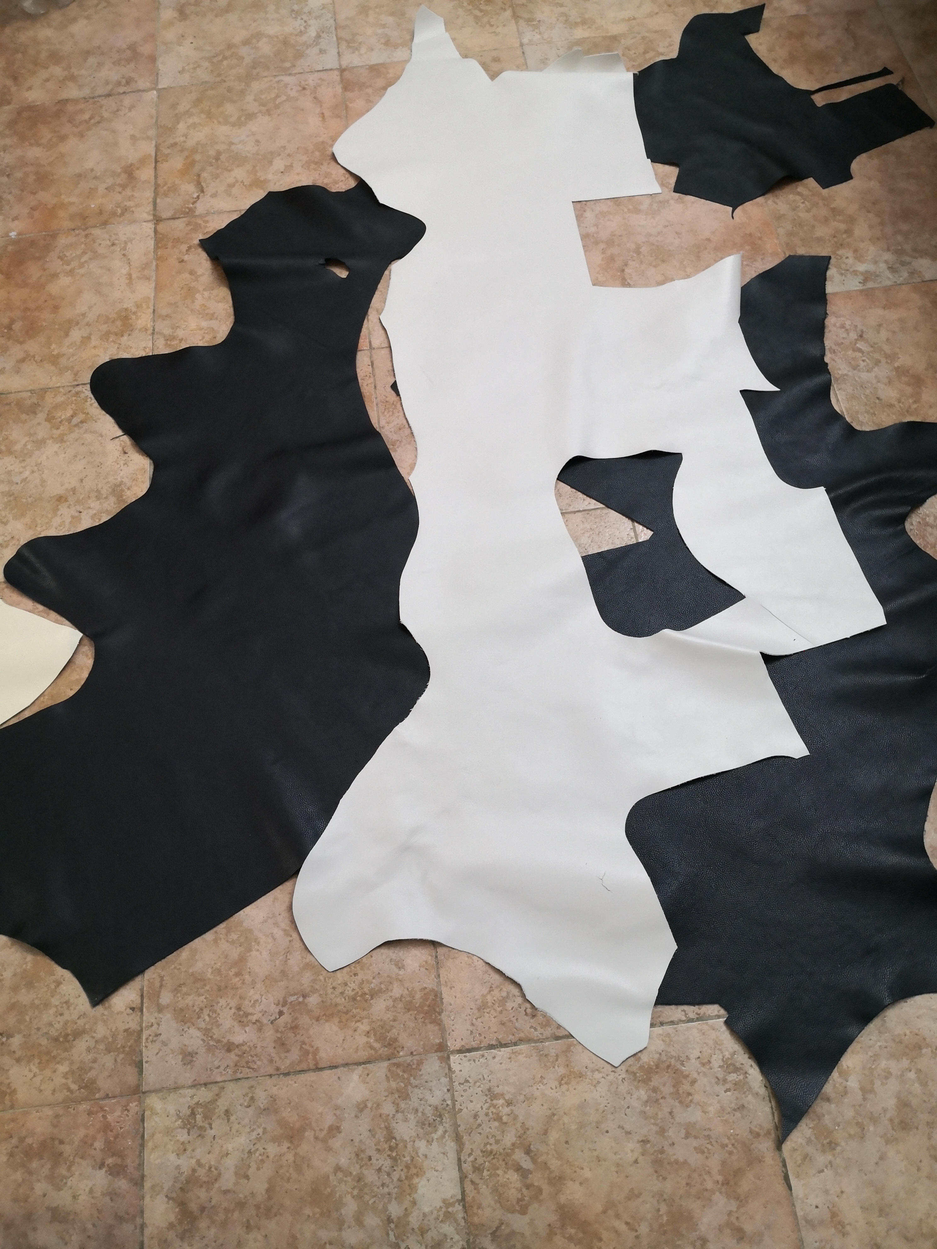 Large leather scraps