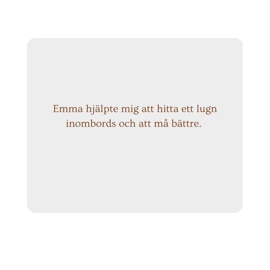 Omdöme Emma Henriksson terapeut