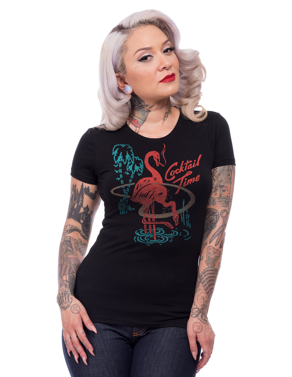 Steady Cocktail Time Girls Tee t-shirt