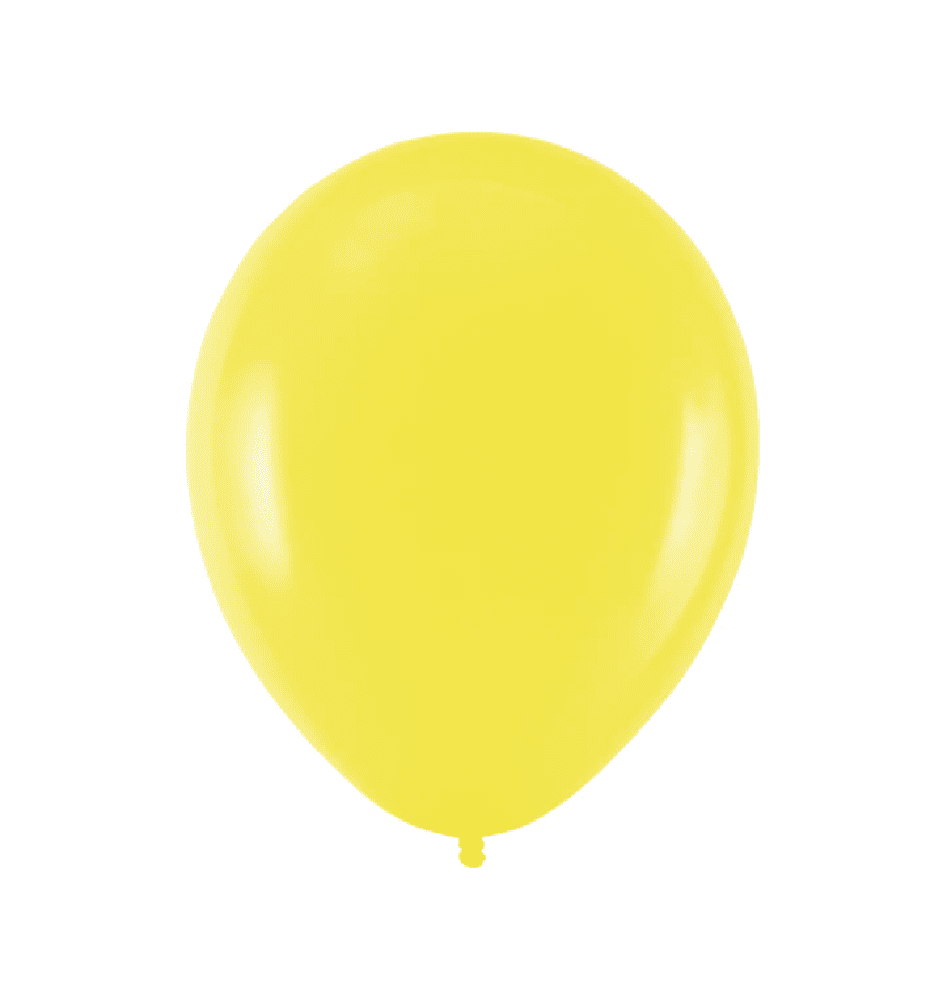 Geltonas balionas 15cm