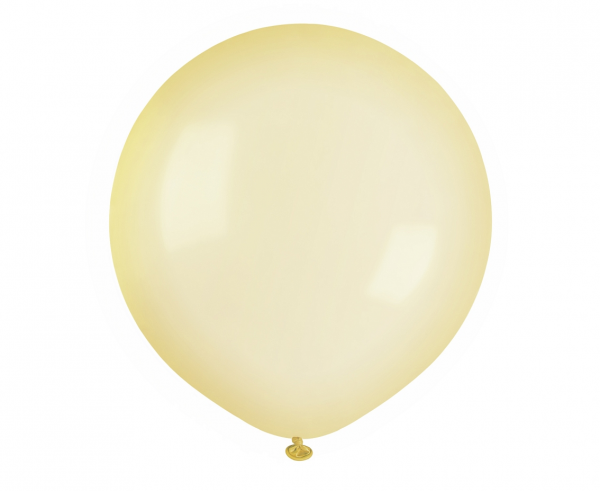 Geltonas kristalinis balionas 45cm