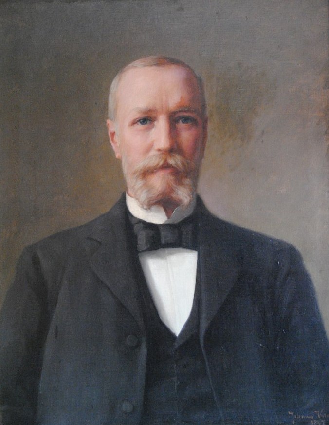Porträtt av guldsmeden Sam Pettersson 1897, Linköpings kommun