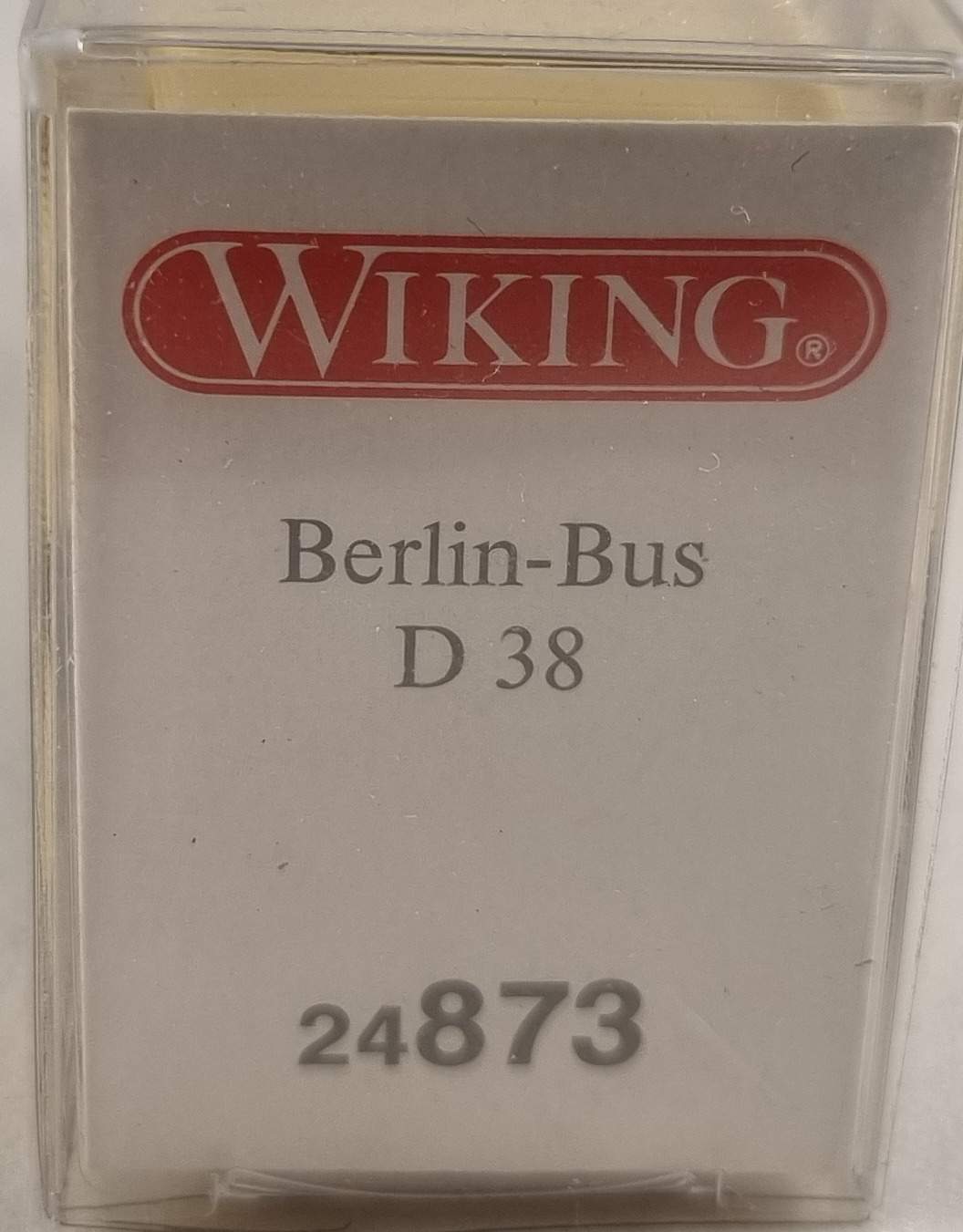 Wiking 24873, Berlinbuss D38, Skala H0, K18
