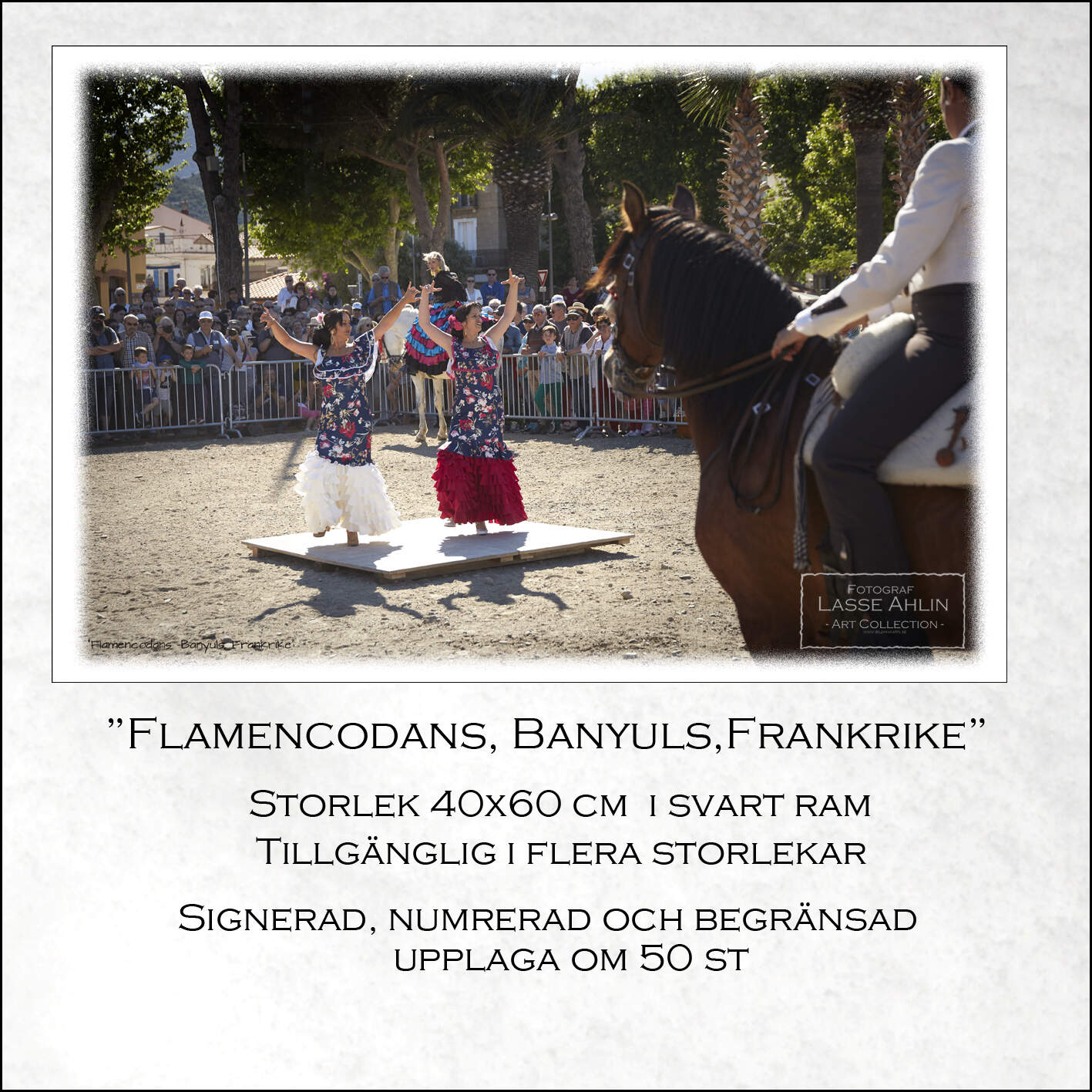Flamencodans, Banyuls, Frankrike