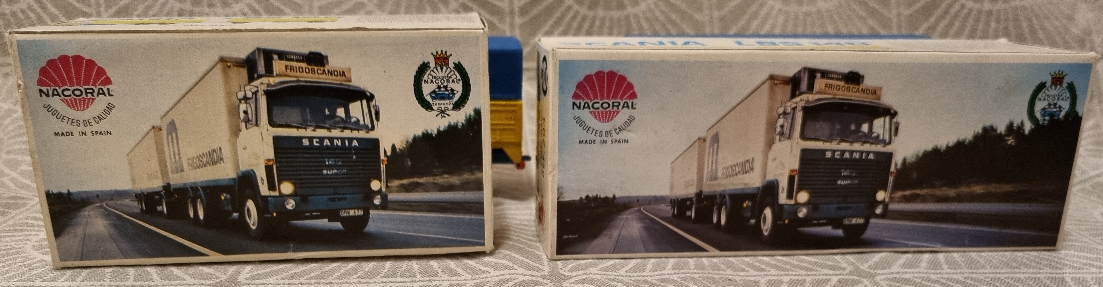 Narcoral 204 + 203, Scania LBS 140 och släp, Skala 1:50