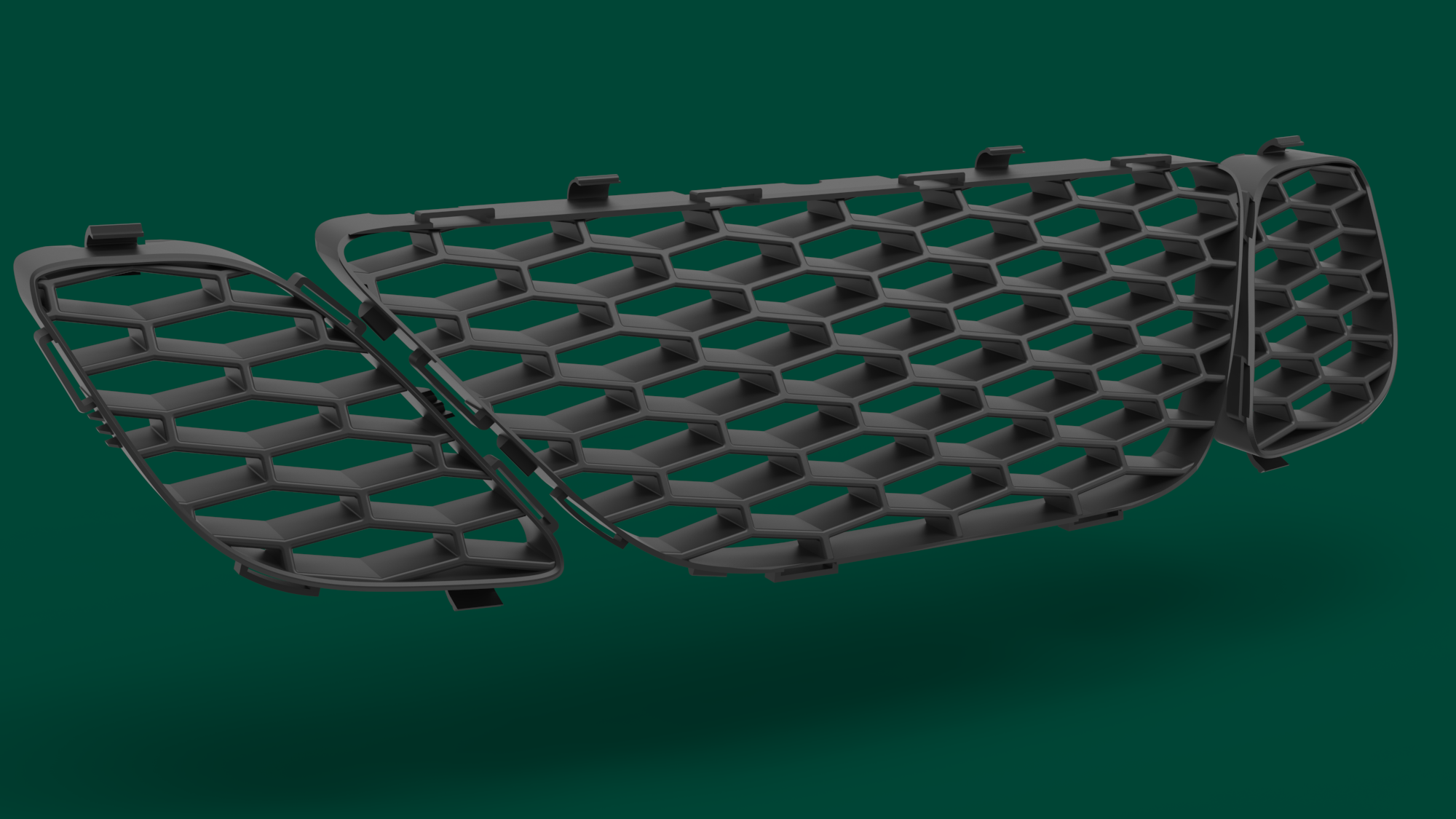 9-5 02-05 Honeycomb grille 3D files