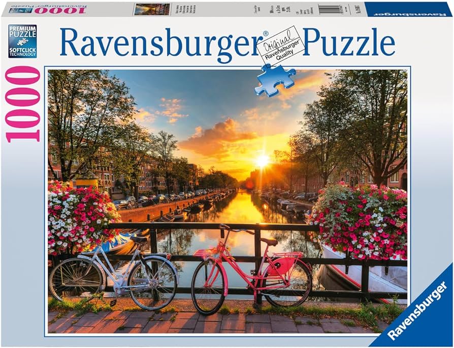 Ravensburger 1000 - Bicycles in Amsterdam