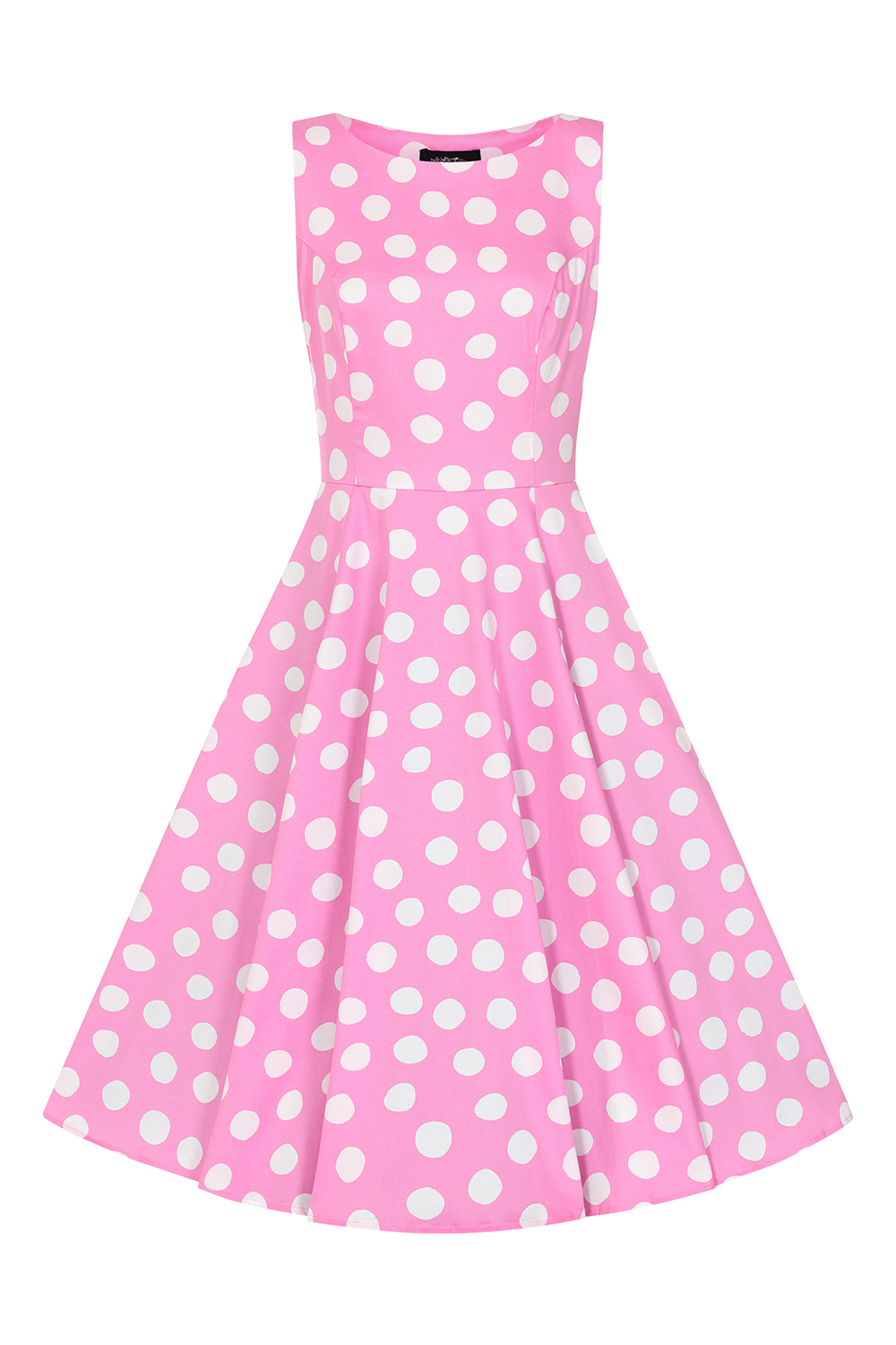 Hearts&Roses Lyra Polka Dot Swing Dress