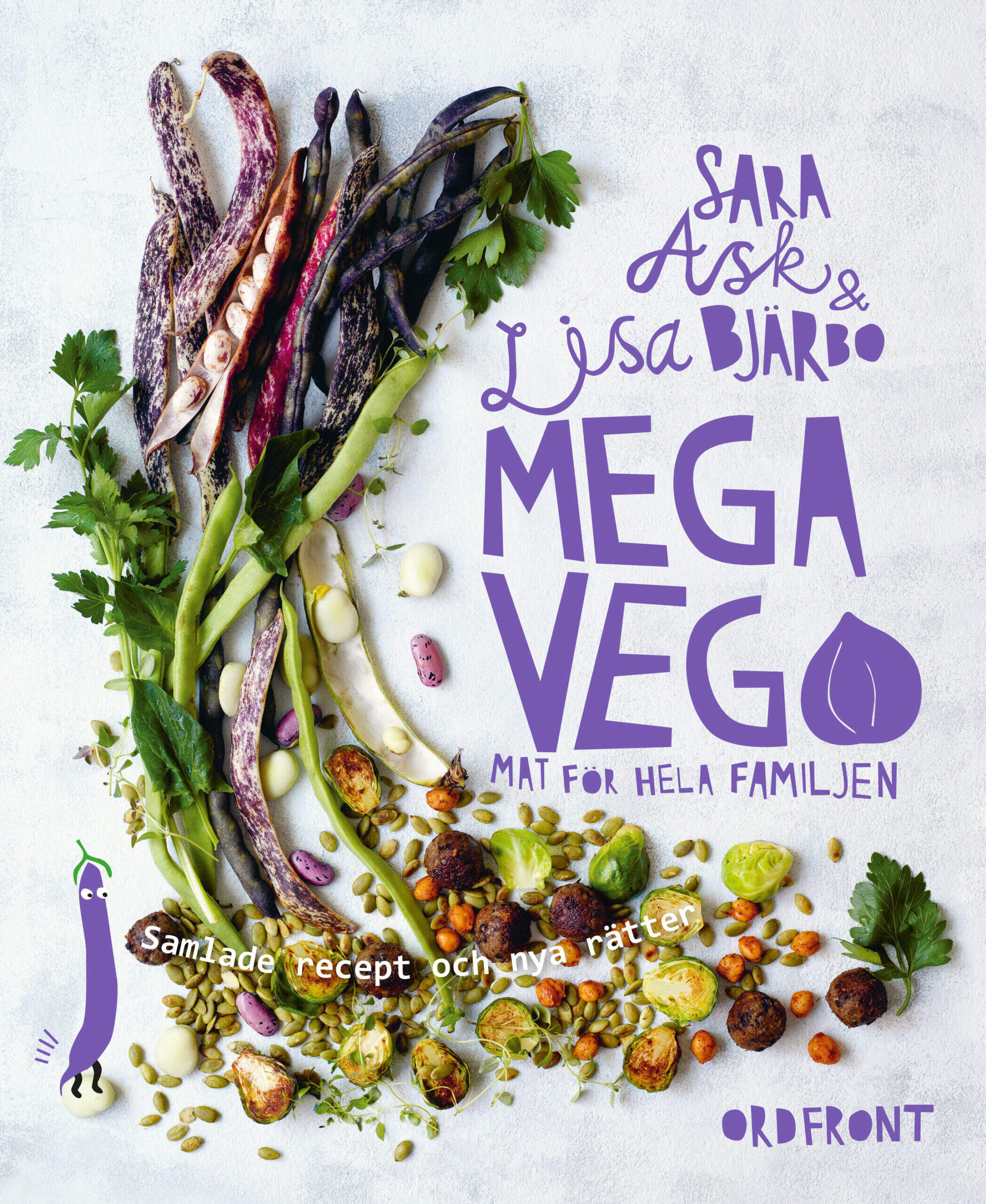 Bokomslag av kokboken Megavego av Sara Ask och Lisa Bjärbo
