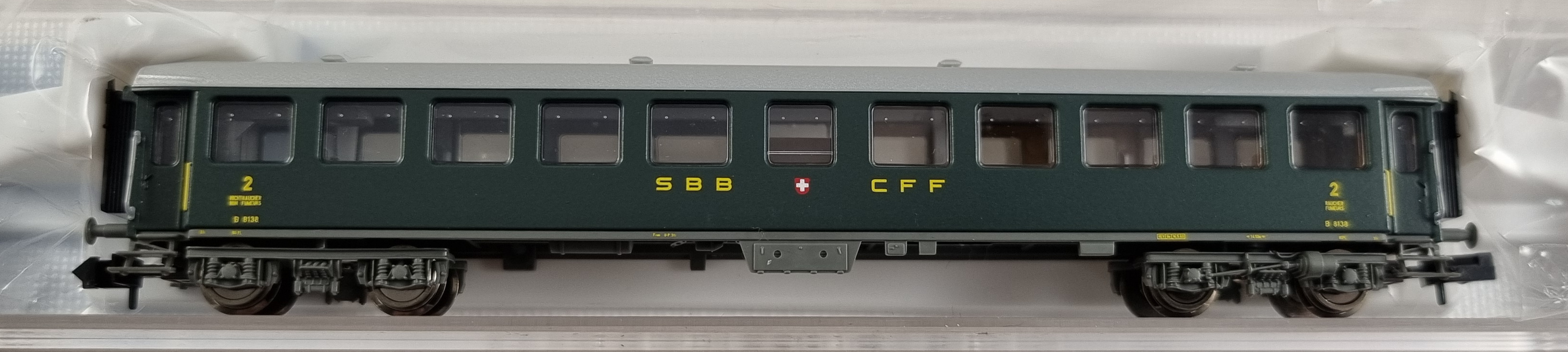 Fleischmann 813909, SBB personvagn, Skala N, SH 767-14, N6