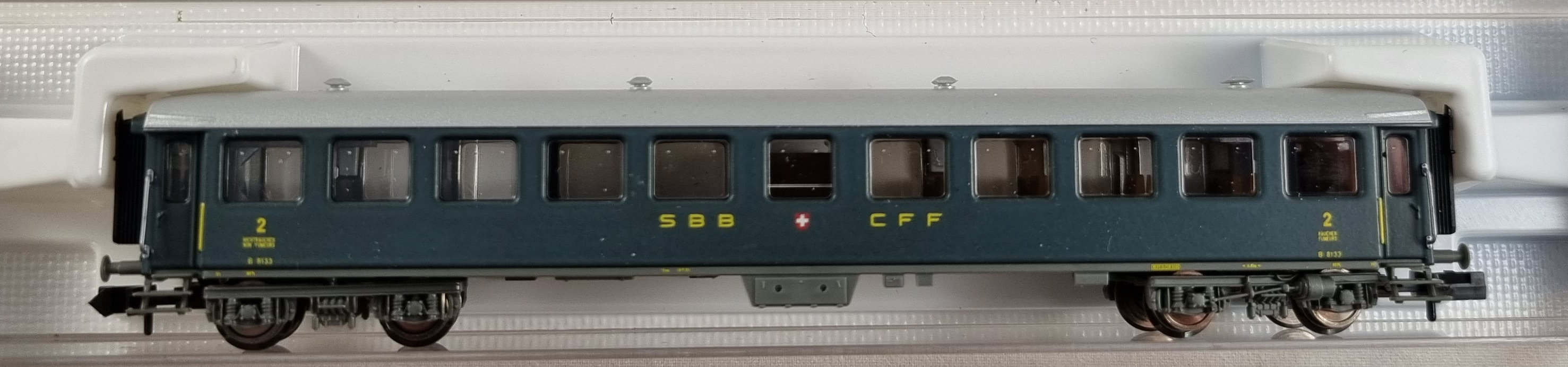 Fleischmann 813908, SBB personvagn, Skala N, SH 767-13, N6