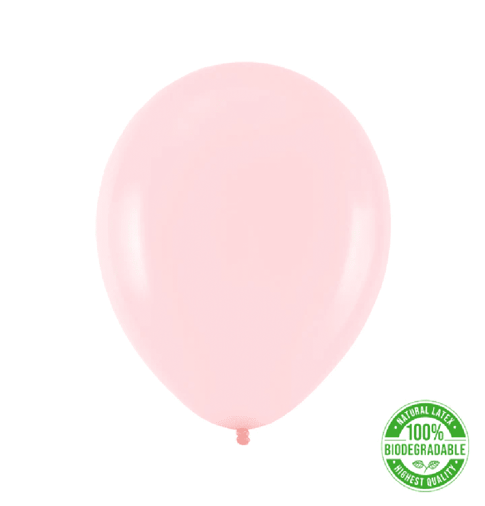 Šviesiai rožinis balionas 30cm