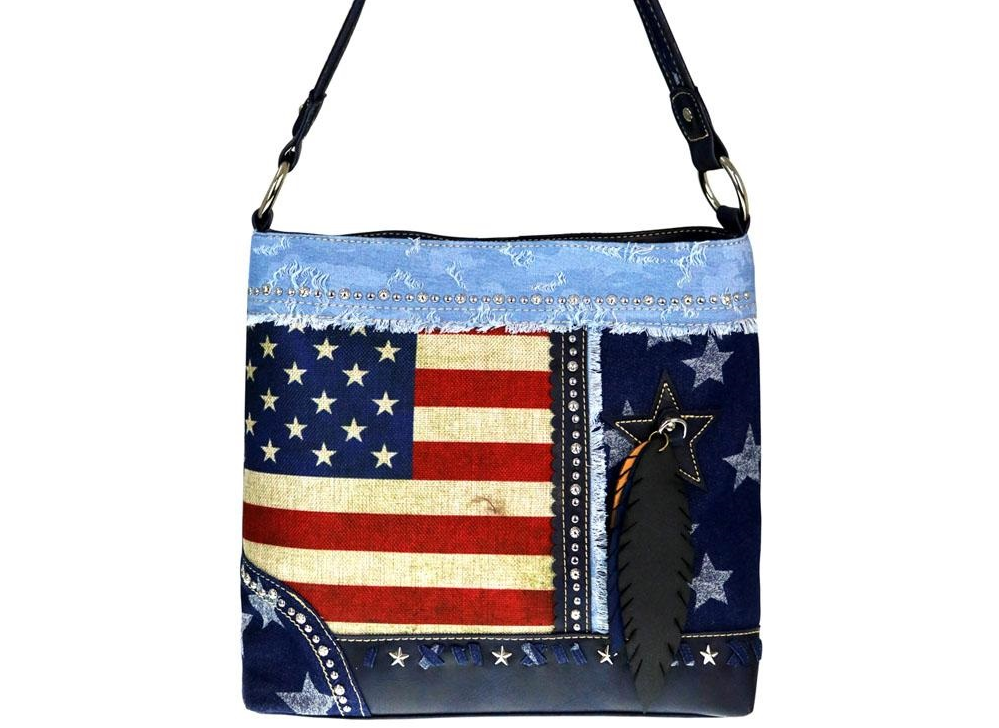 Crossbody handbag amerikansk