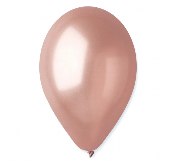 Aukso rožinis balionas 30cm