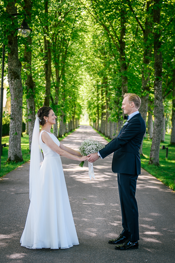 brudpar i alle bjertorp slott