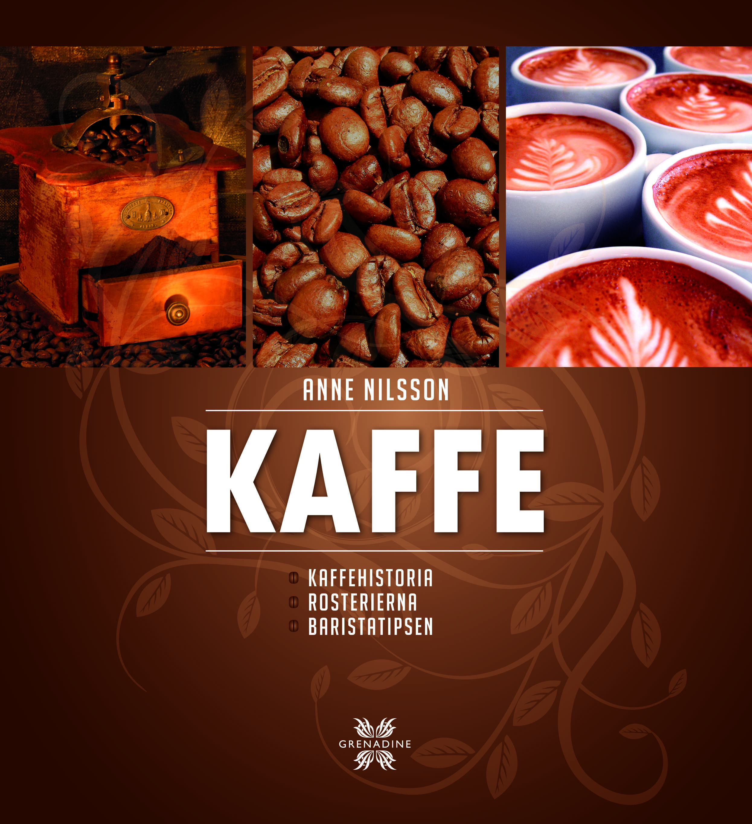 Omslag till boken "Kaffe" av författaren Anne Nilsson.