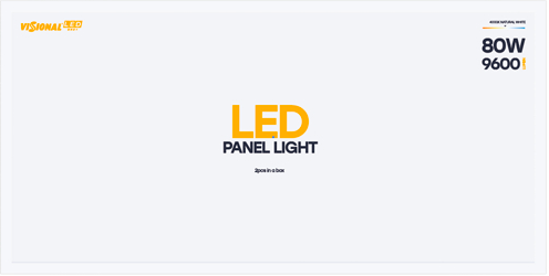 Lubų LED panelė 60x120 cm/9600Lm/4000K