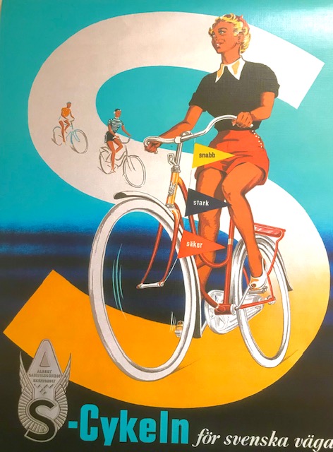 Poster A3 S-cykeln