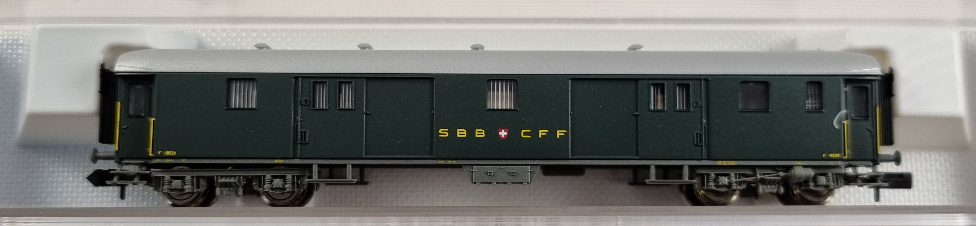 Fleischmann 813005, SBB resgodsvagn, Skala N, SH 767-11, N6
