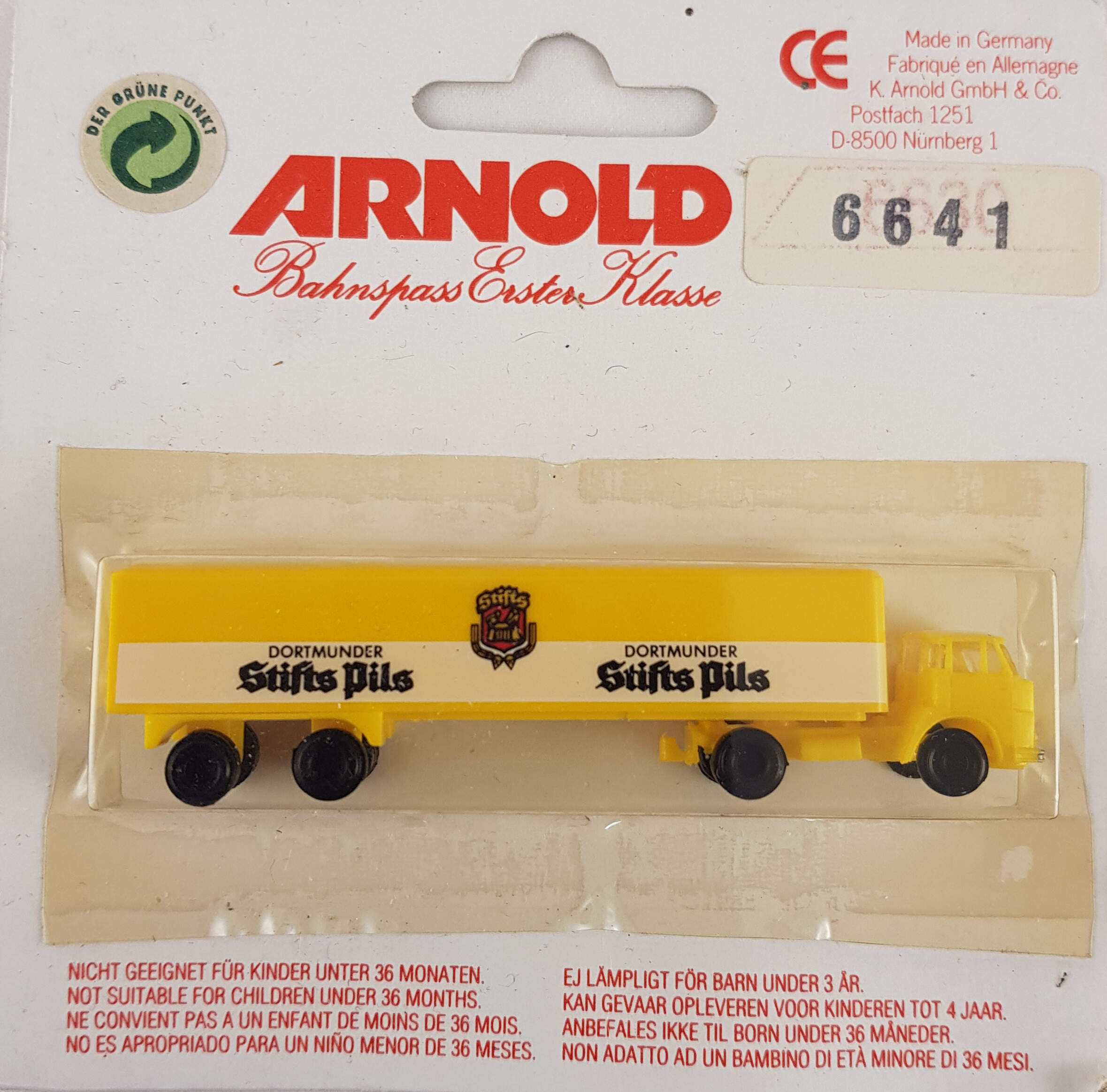 Arnold 6641 Lastbil, skala N, N3