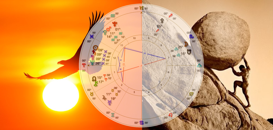 Solen konjunktion Saturnus i fiskarnas tecken vid 9 ° den 28 februari 2024…. ett steg framåt, två steg tillbaka....