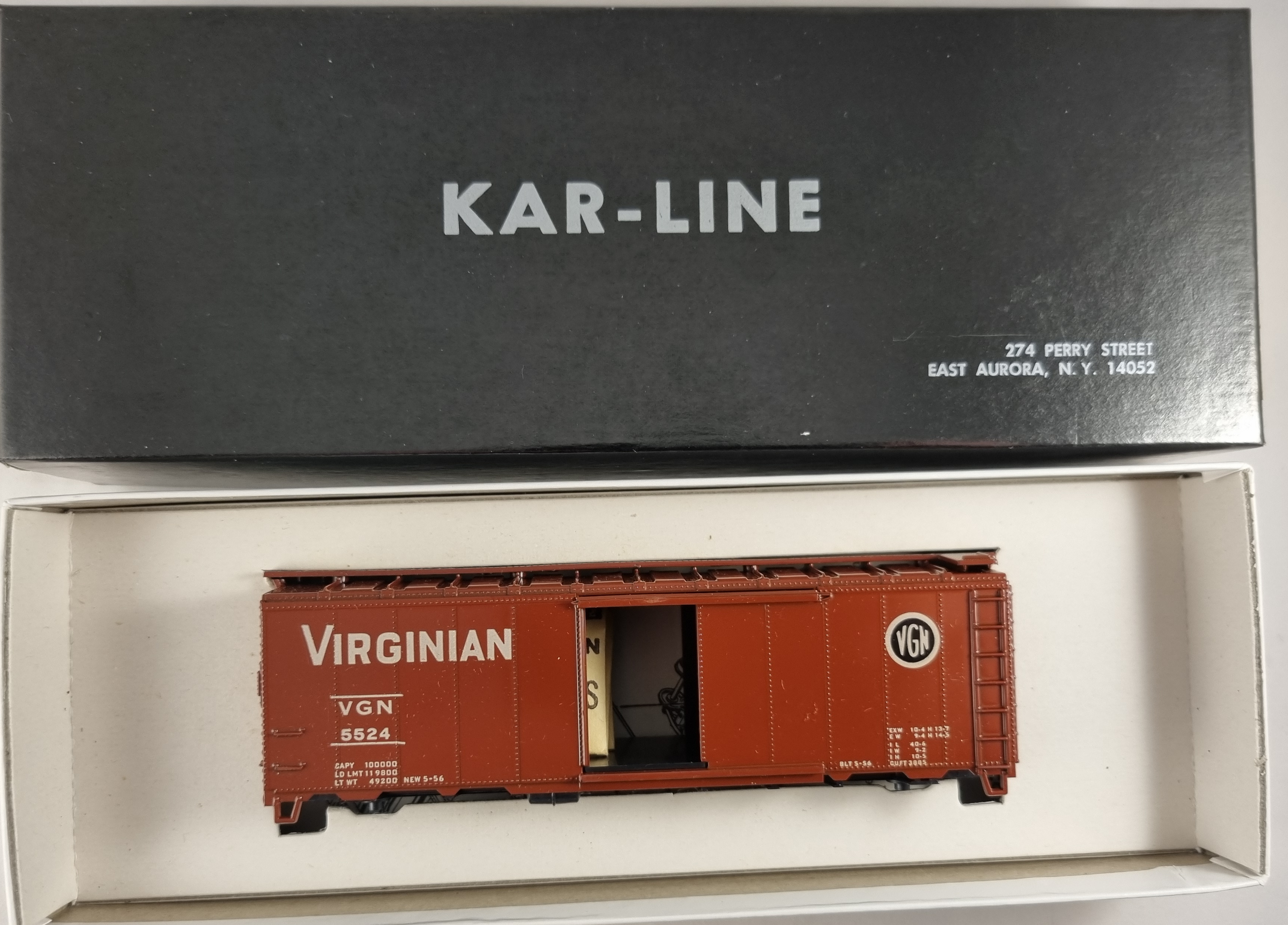 Kar-line 159, Boxcar, skala H0
