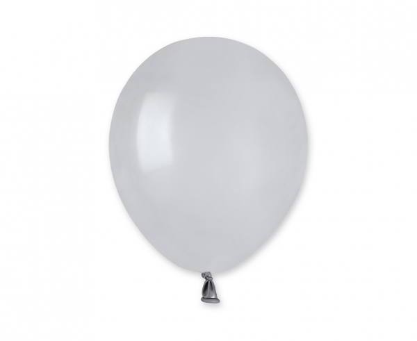 Pilkas balionas 25cm