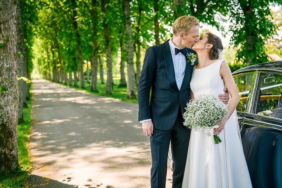 brudpar i alle vid bjertorp slott