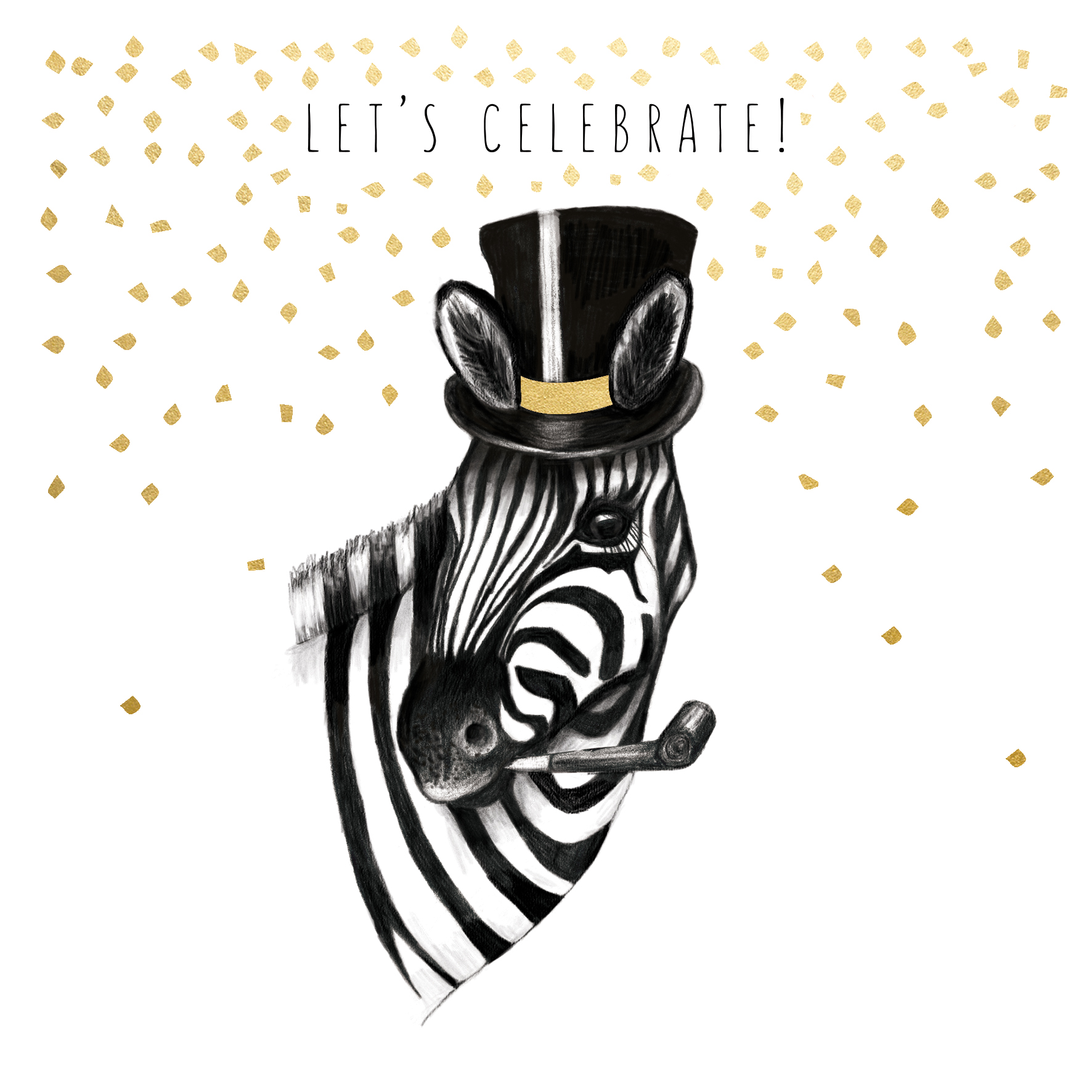 Zebra - Let's celebrate!