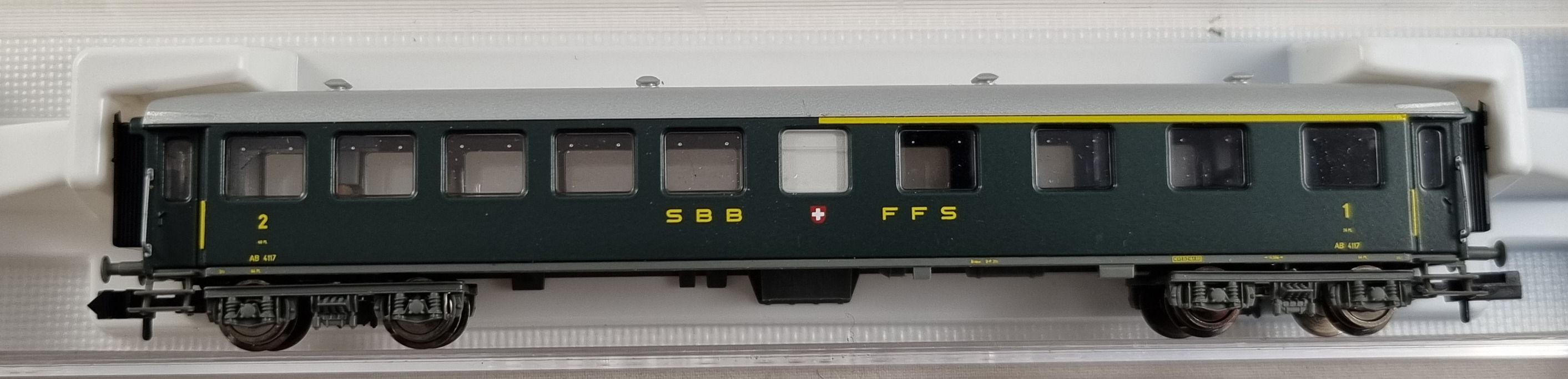 Fleischmann 813804, SBB personvagn, Skala N, SH 767-12