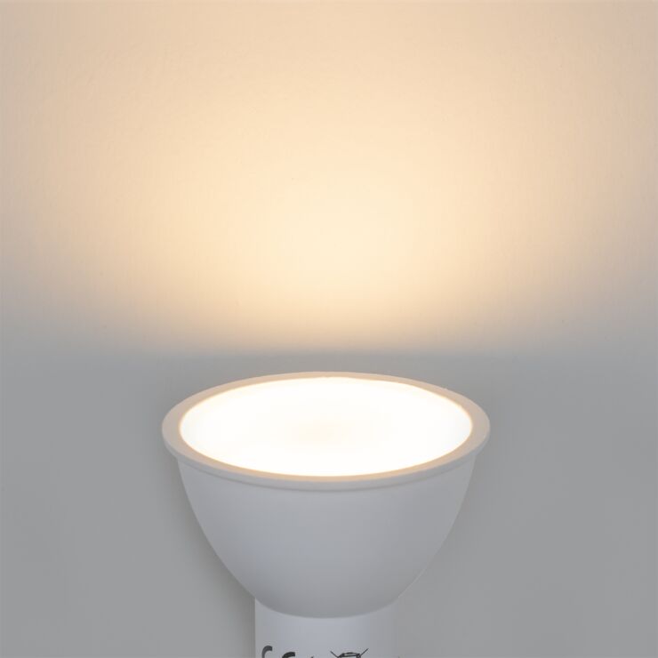 GU10 6 x LED lempučių rinkinys su šviesos-tamsos jutikliu 5W/380lm/3000K