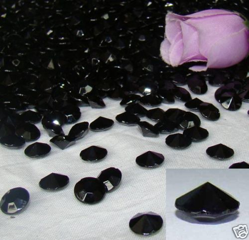 10 mm diamanter - Svarta